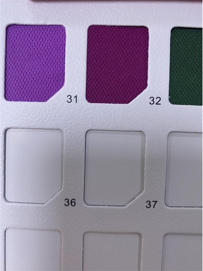 ZJ-DC S0032 Full silk pique Weight: 150GSM Width: 185CM Composition: 100%Polyester Moisture wicking detail view-1